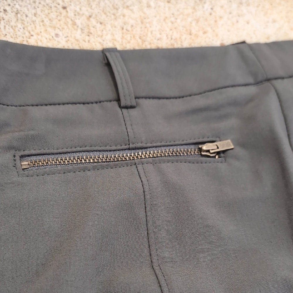 Alfani | Olive Green Stretch Comfy Trousers Comfy Office Size 14P - Picture 11 of 11